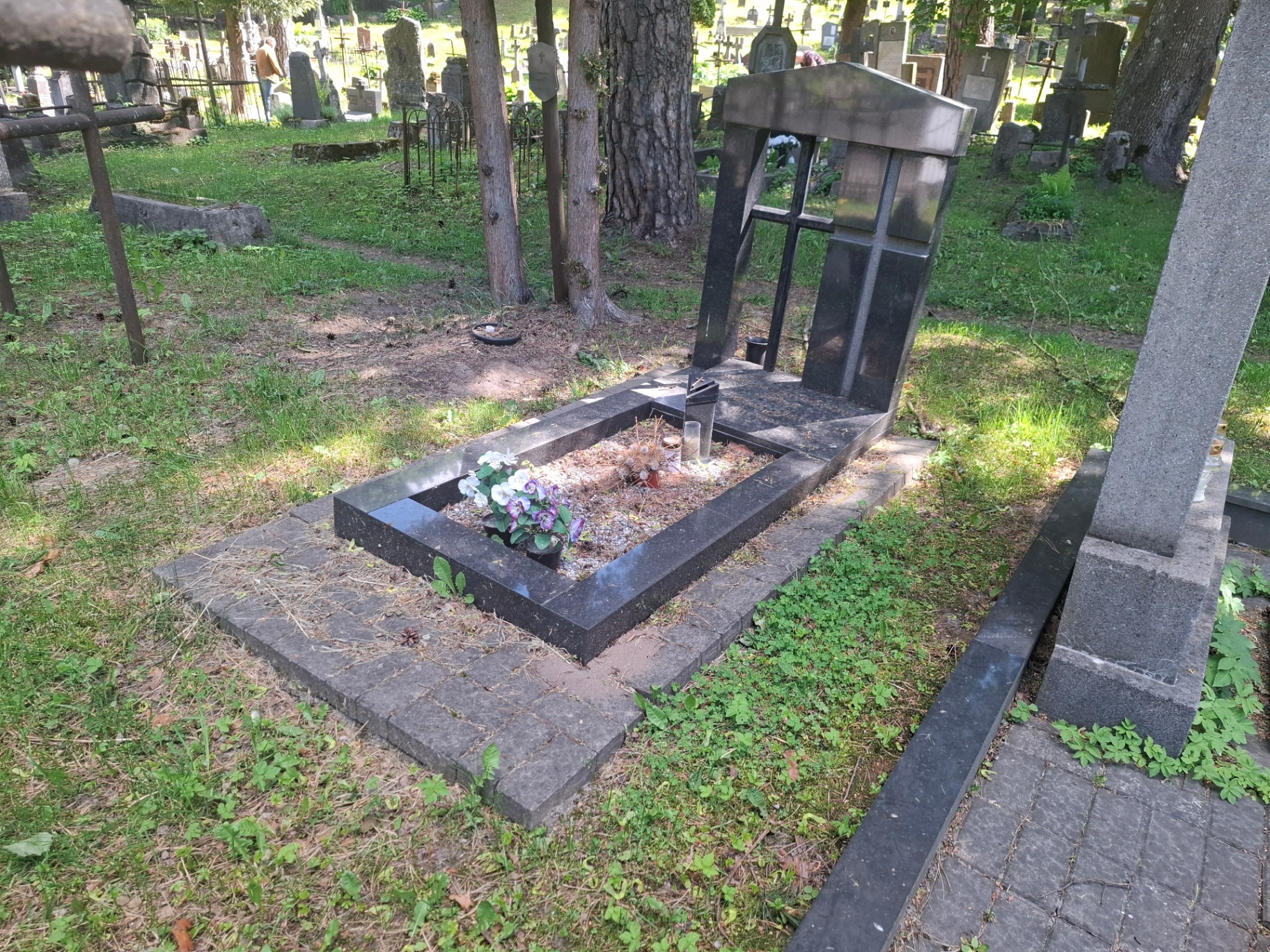 Kapavietė prieš Kornema atliekant atnaujinimo darbus